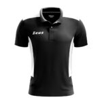 Tricou polo Zeus Start, Negru