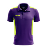 Tricou polo Zeus Start, Violet
