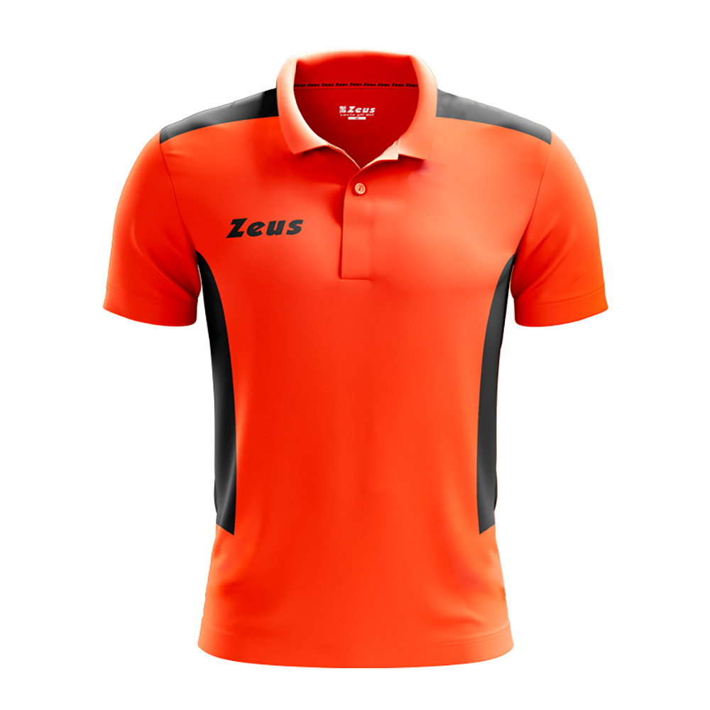 Tricou polo Zeus Start, Portocaliu Fluo Tricou polo Zeus Start, Portocaliu Fluo