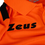 Tricou polo Zeus Start, Portocaliu Fluo - imagine 5