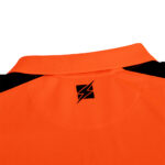 Tricou polo Zeus Start, Portocaliu Fluo - imagine 4