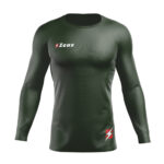 Bluza elastica Zeus Fisiko, Verde militar