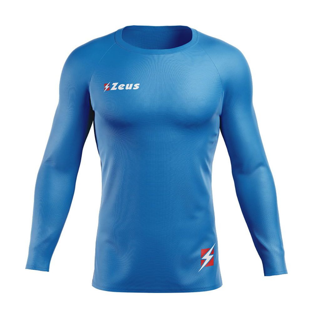 426_99_MAGLIA FISIKO ML ROYAL Bluza elastica Zeus Fisiko, Light Royal - imagine 1